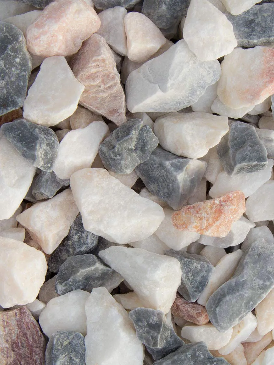 Frozen Pink Split Roze-Grijs-Wit 14-25mm MB (0,5m3 800kg) - Afbeelding 3