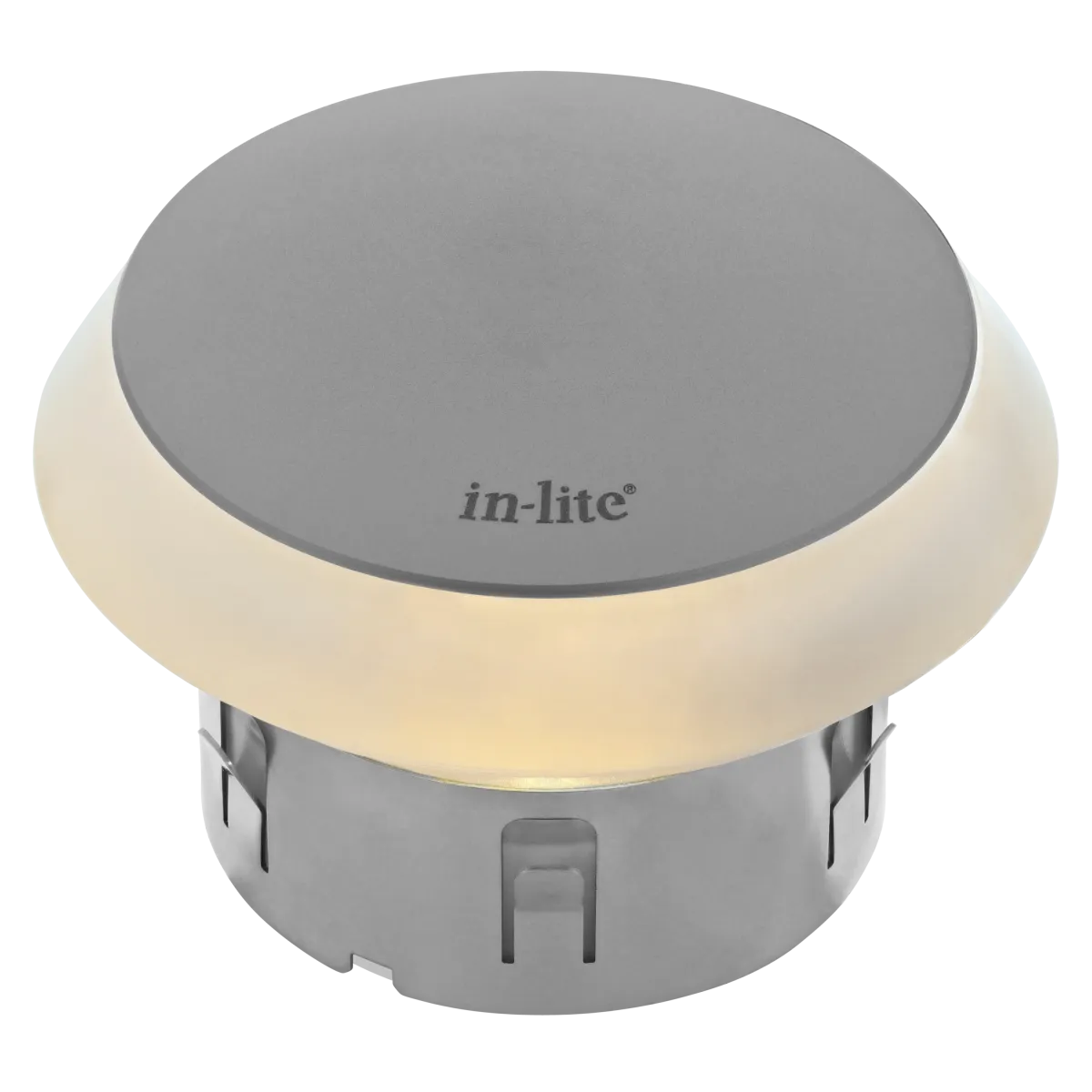 In-Lite Puck LED grondspot 12V - Pearl Grey - Ø 60mm