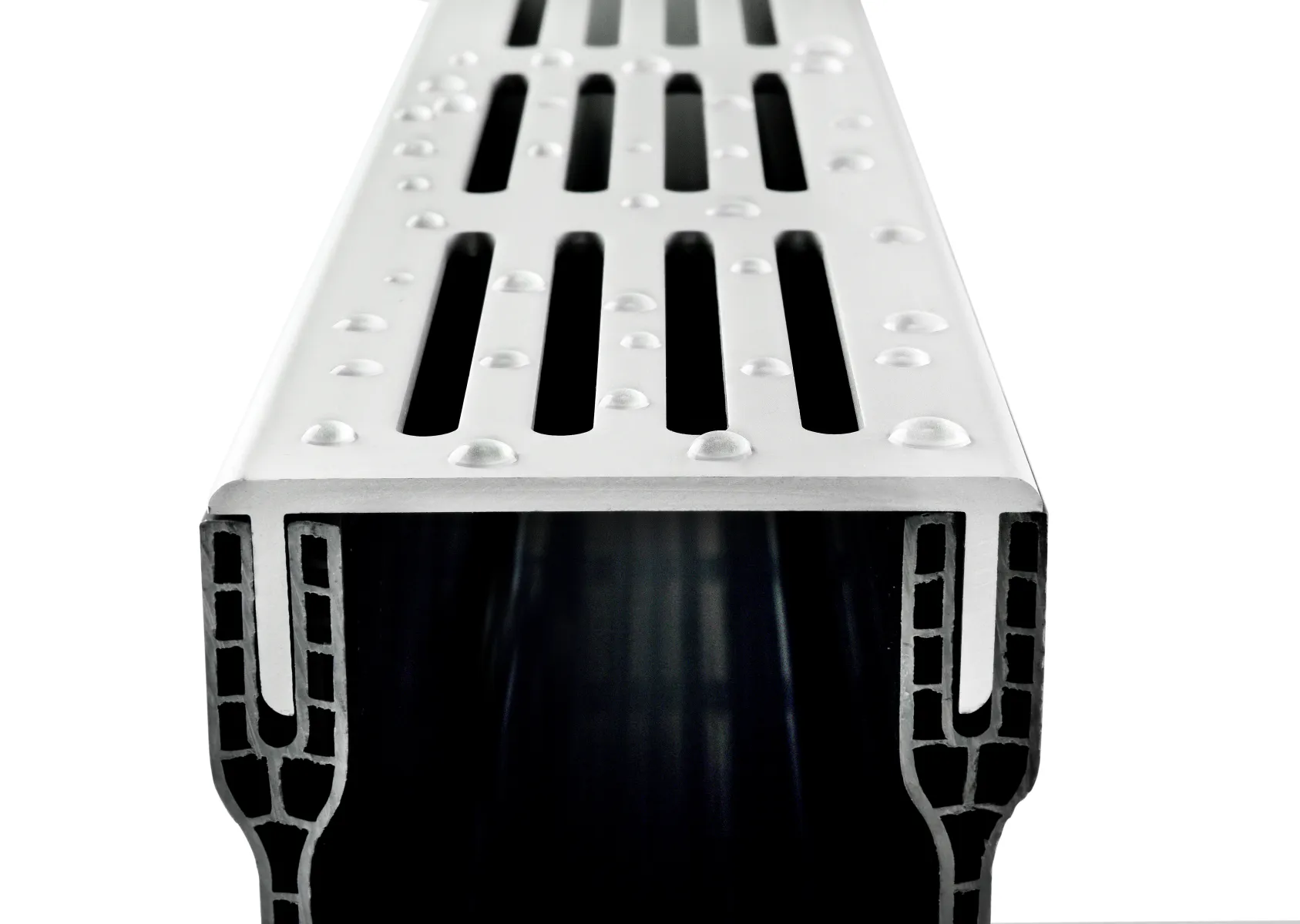 Star Drain 65/100 Lijngoot - Grijs (Aluminium) 100cm - Afbeelding 10