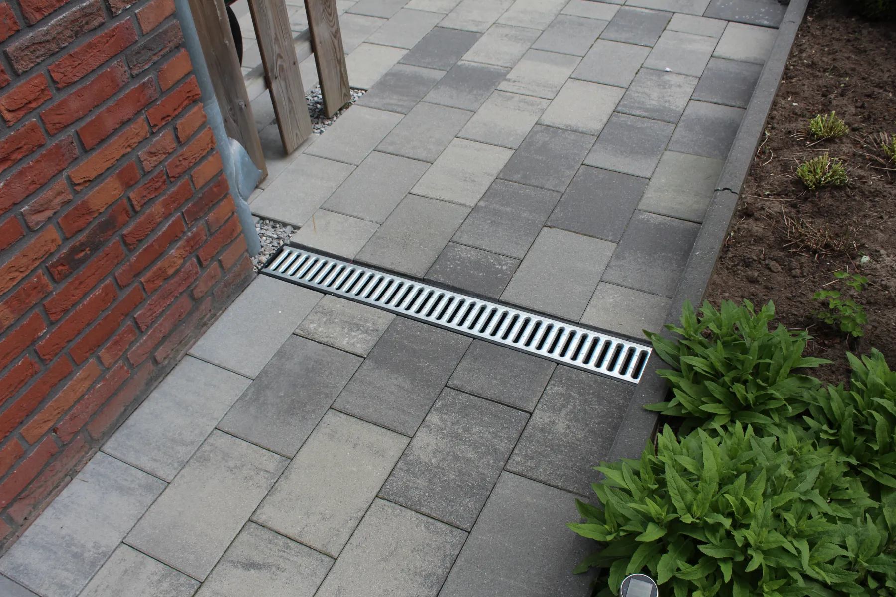 Hexaline Goot met Verzinkt Rooster 100cm - Afbeelding 2