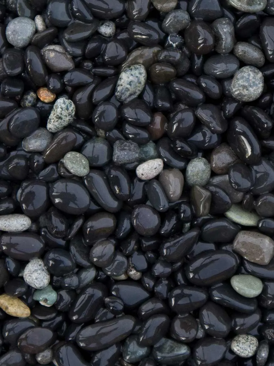 Beach Pebbles Antraciet 5-8mm BB (1m3 1800kg) - Afbeelding 2