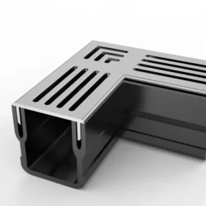 Star Drain Mini 65/60 T-stuk - Grijs (Aluminium)