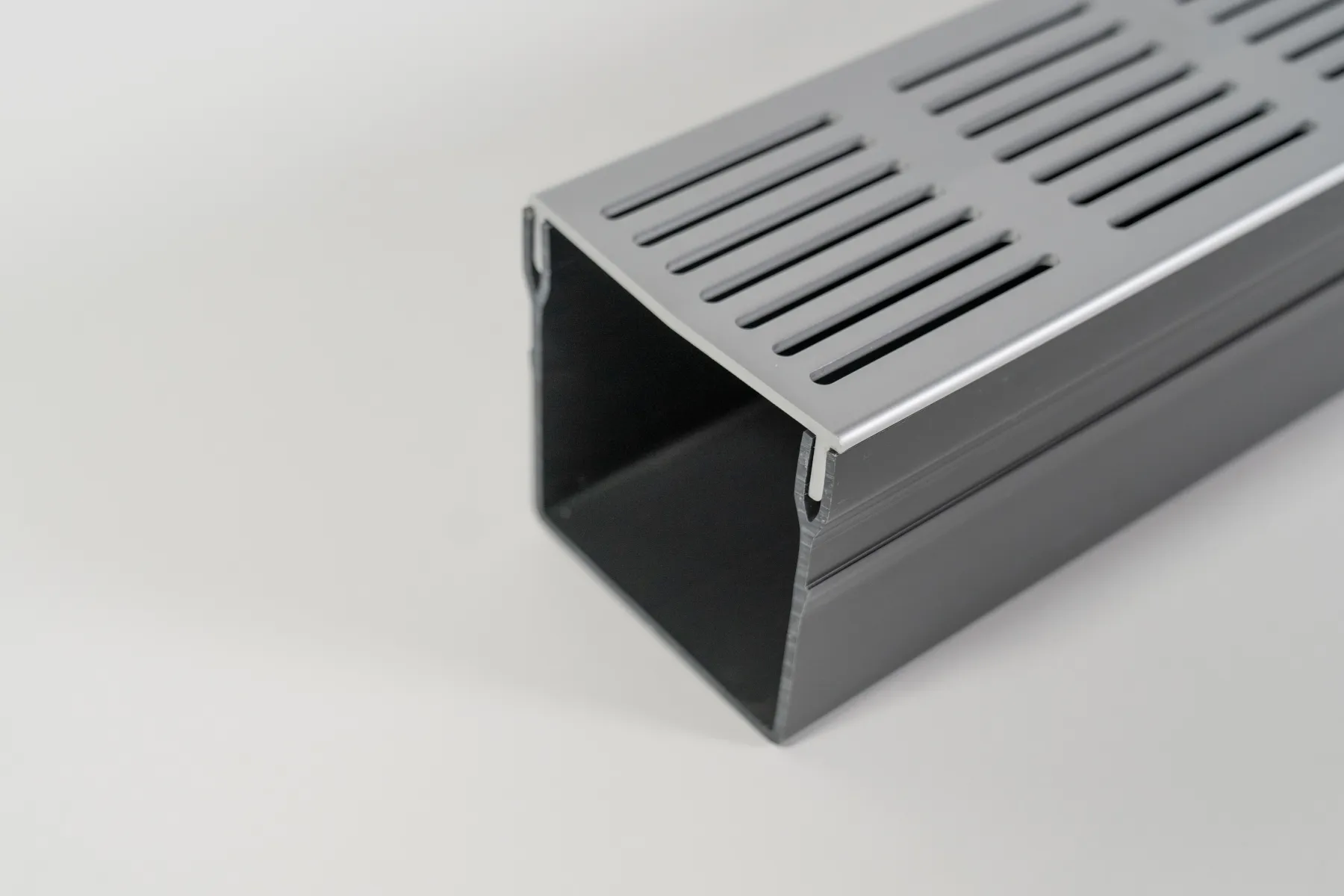 Star Drain Mini 65/60 Lijngoot - Grijs (Aluminium) 100cm - Afbeelding 7