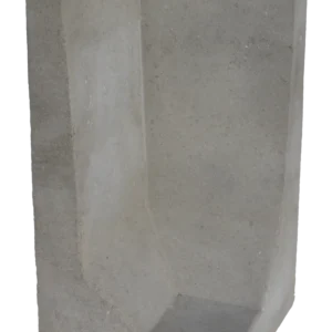 L-Hoekelement 80x40x40cm Grijs