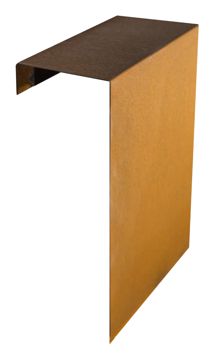 Corten Overzetstuk 500x450x150mm