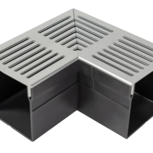 Star Drain Mini 65/60 Hoekstuk - Grijs (Aluminium)
