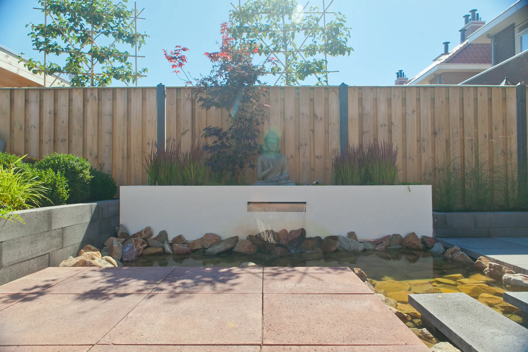 Schellevis Oudhollands Rood/Bruin Tegel 60x60x5 - Afbeelding 2