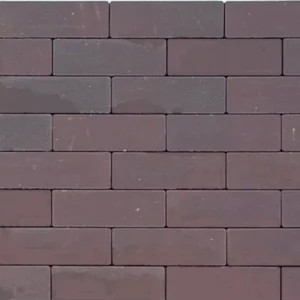 Strackstone Kera GRN+ Dikformaat 21x7x8 vlak elleboogverband rood/bruin genuanceerd PL2