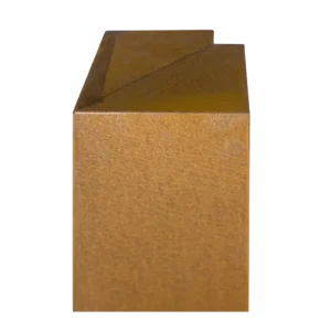 Overzetprofiel Muurblok Hoek 17x30x12,8cm Corten