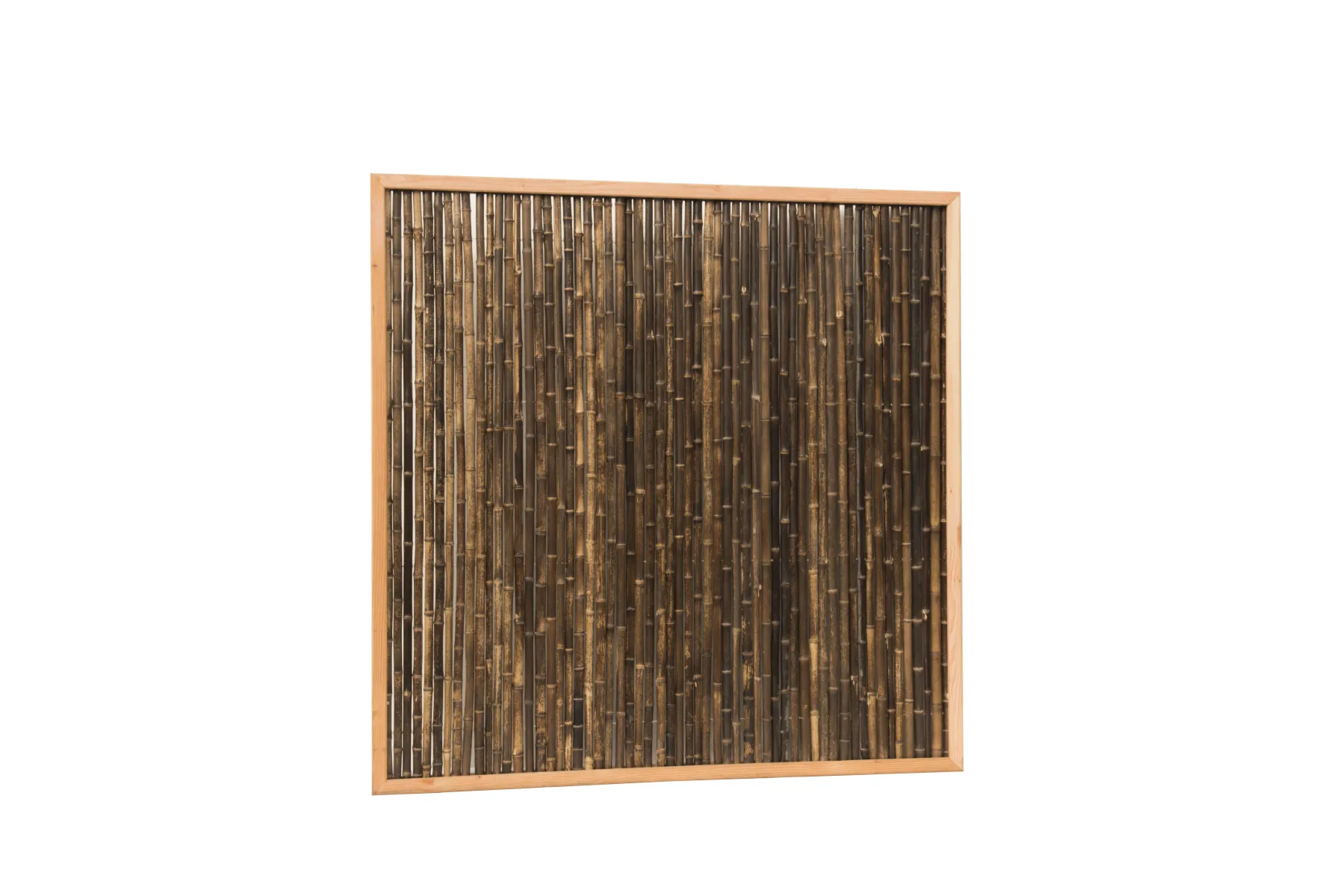 Bamboescherm zwarte bamboestokken 186x186 =cm - Afbeelding 6