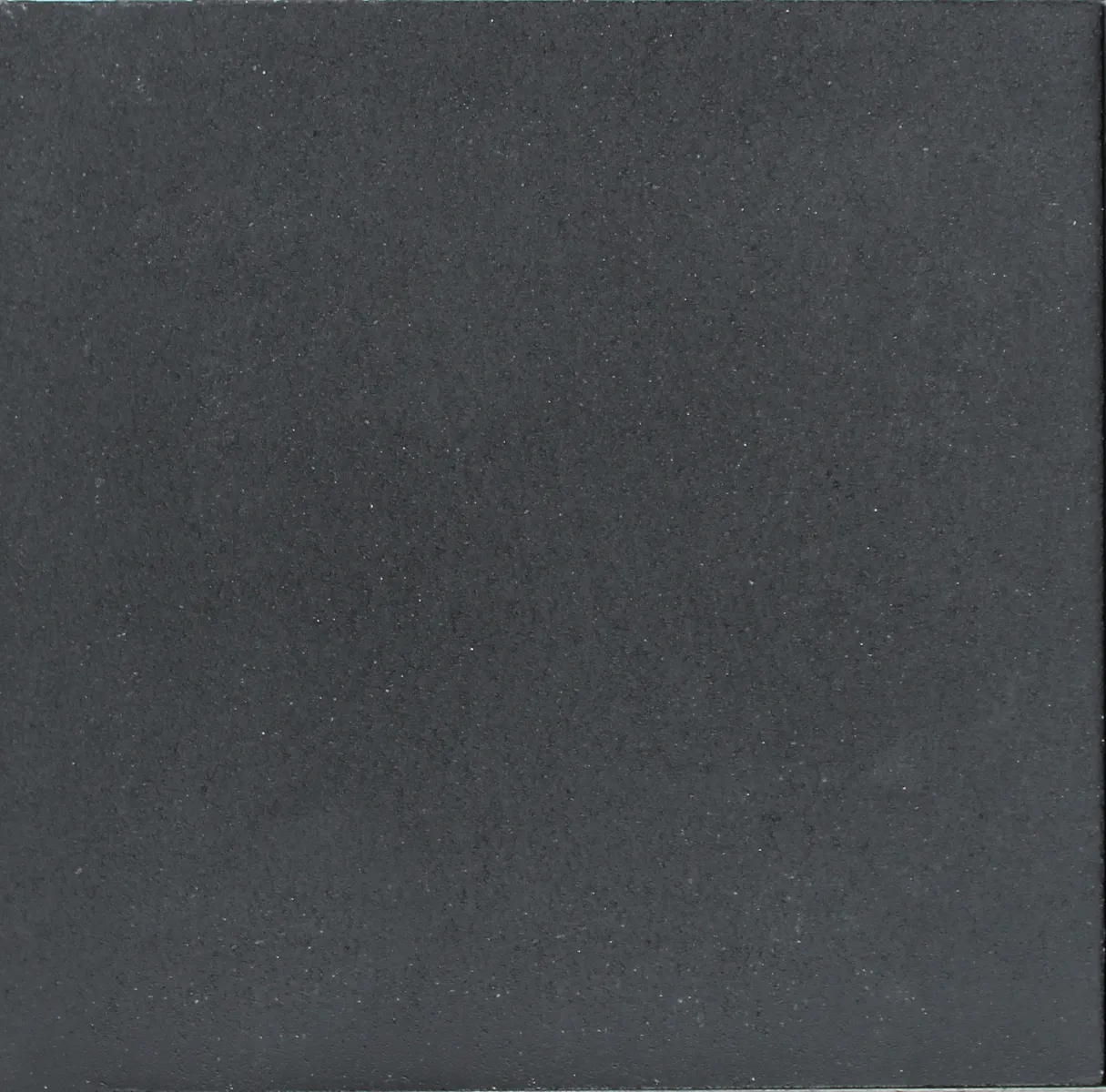 Carré tegel 50x50x5 vlak KOMO nero