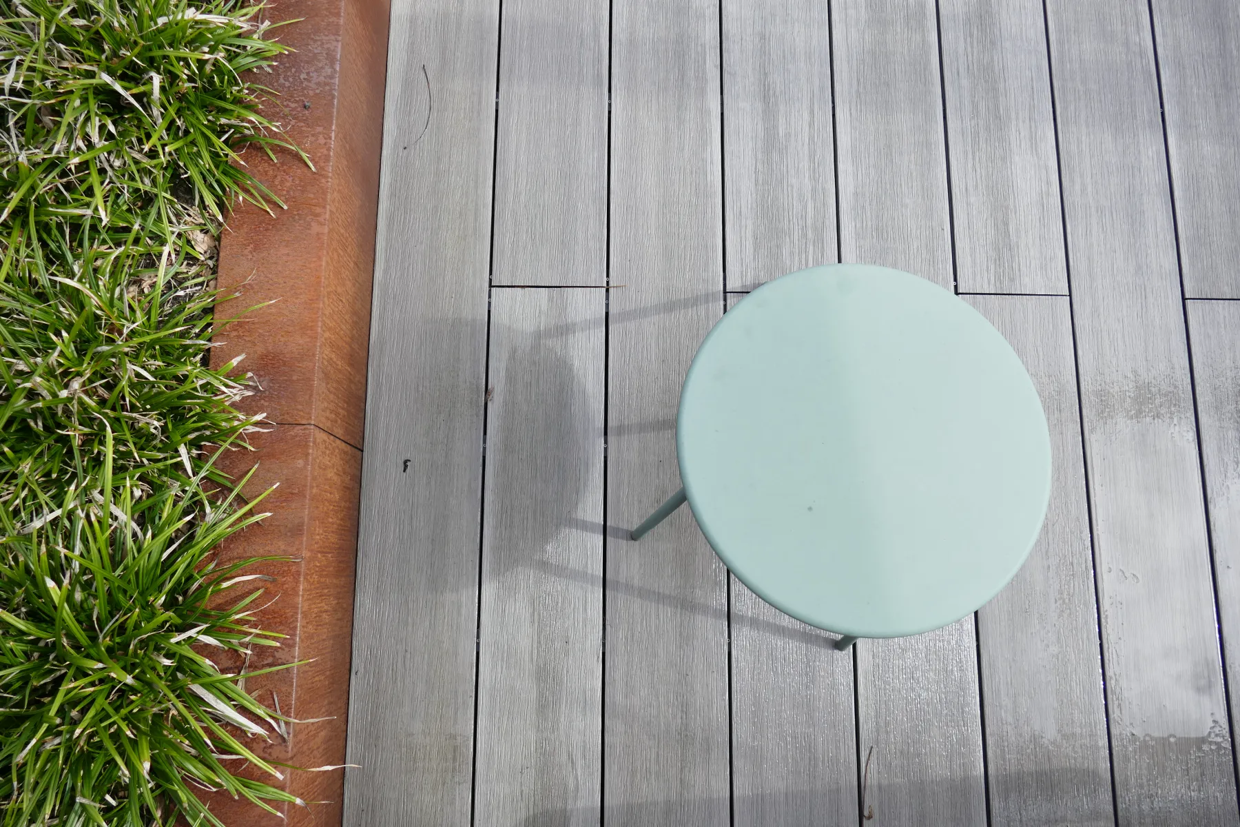 Overzetprofiel Muurblok Recht 150x45x12,8cm Corten - Afbeelding 2