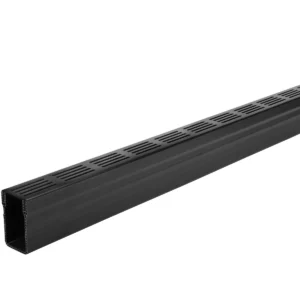 Star Drain 65/100 Lijngoot - Zwart (Aluminium) 100cm