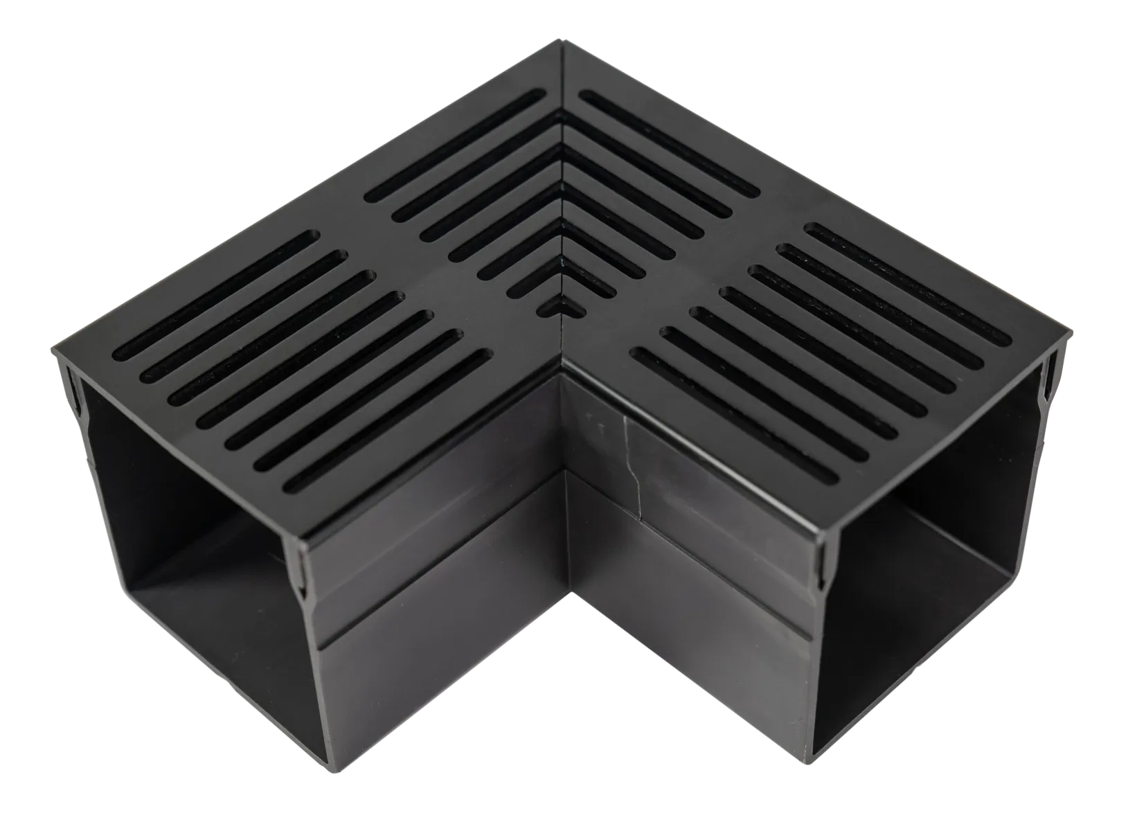 Star Drain Mini 65/60 Hoekstuk - Zwart (Aluminium) - Afbeelding 3