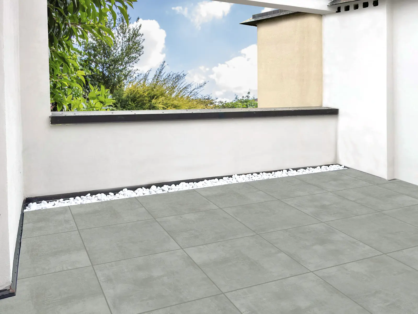 Ceradin Verno 60x60x2cm Grey - Afbeelding 7
