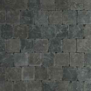Trommelsteen 15x15x6 S antraciet