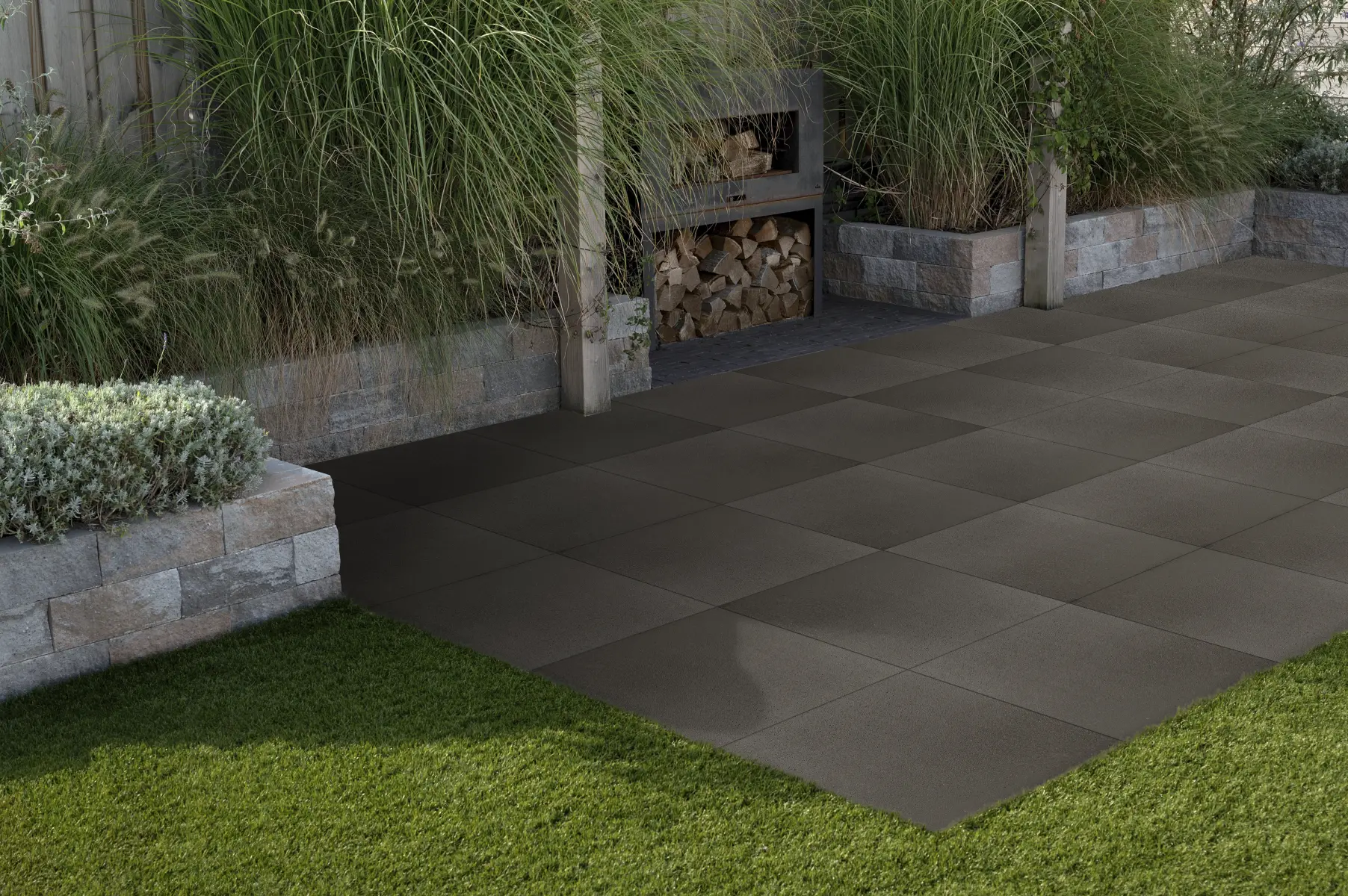 Finess 60x60x4cm Midnight Brown - Afbeelding 3