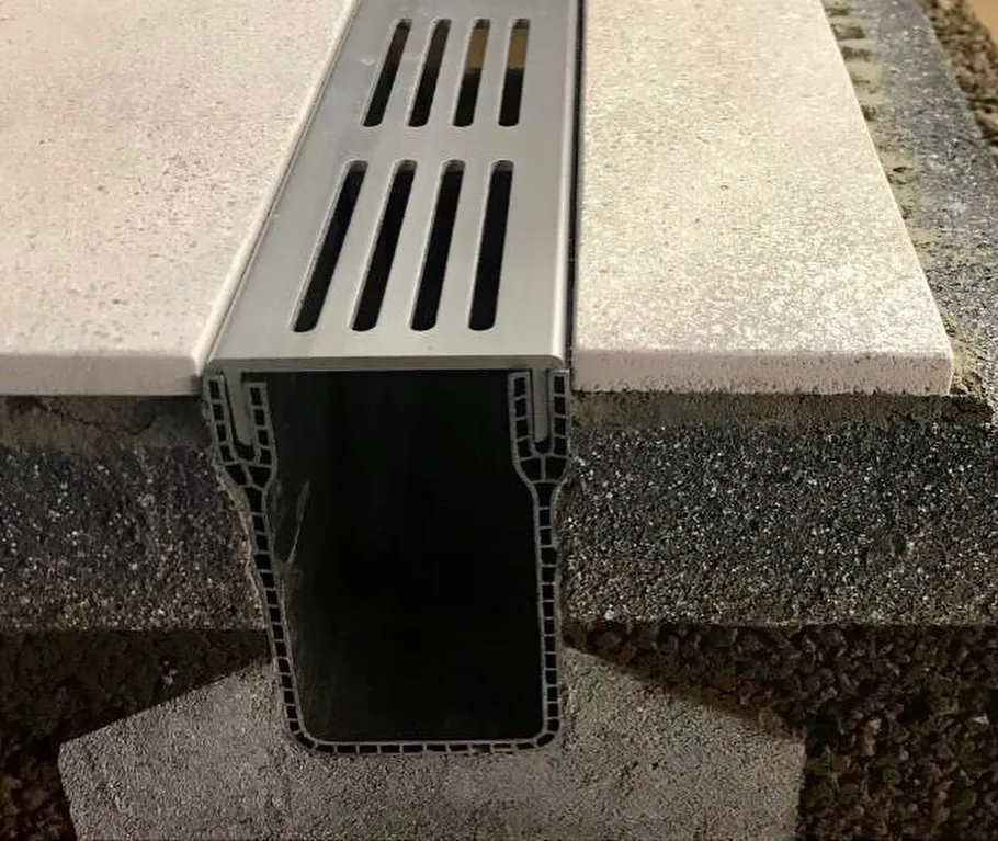 Star Drain 65/100 Lijngoot - Grijs (Aluminium) 100cm - Afbeelding 9