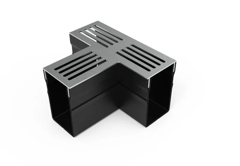 Star Drain 65/100 T-stuk - Type 1 (RVS-Inox)