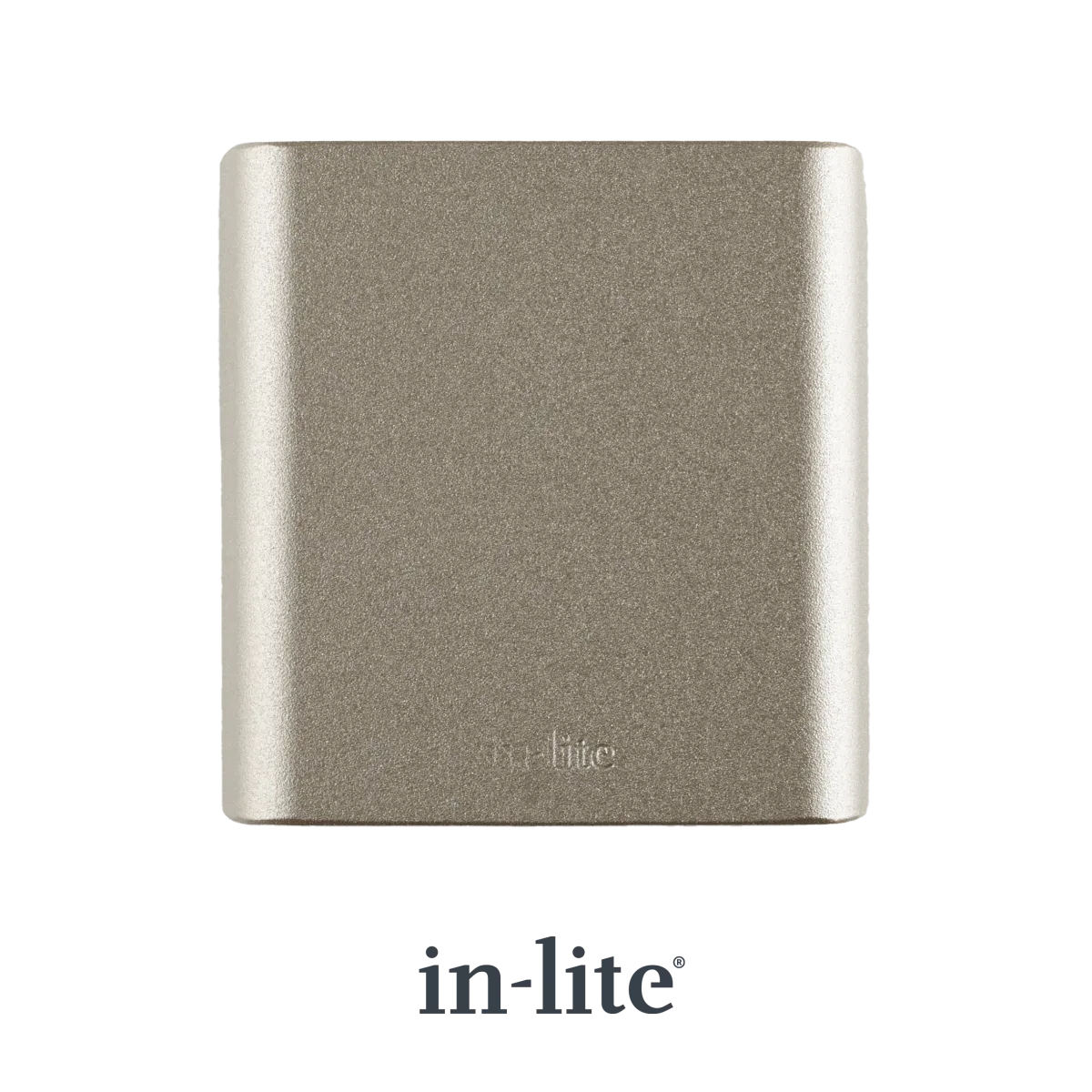 In-Lite Ace Down Wall 100-230V - Rosé Silver