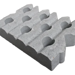 Grasbetontegel type B 40x60x12(60 cm. zijde vlak) K85911 vormklasse B BK15