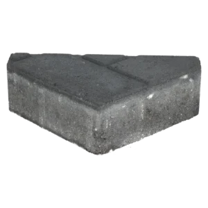 Ecotop Premium Bisschopsmuts 29,5x5x19,5x8 normaal facet antraciet BSS KOMO PL1