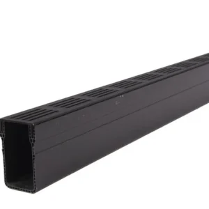 Star Drain 65/100 Lijngoot - Premium Zwart (Aluminium) 100cm