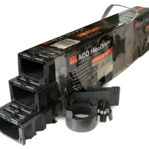 Hexaline ACO Garagepack Zwart 3mtr