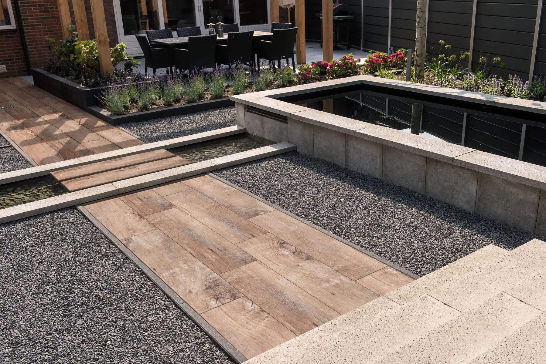 Ceramiton Palo 120x30x4cm Dark - Afbeelding 3