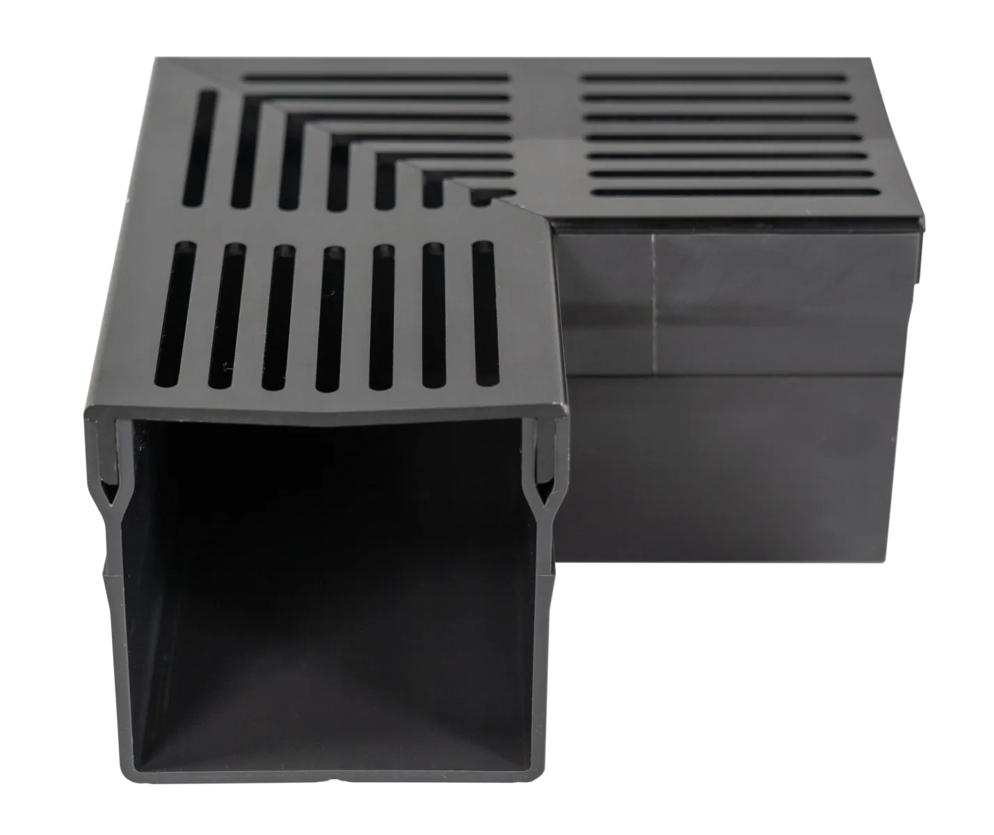 Star Drain Mini 65/60 Hoekstuk - Zwart (Aluminium) - Afbeelding 2
