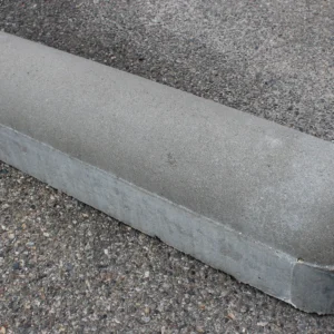 Parkeerstootband 20x20x100 dubbelzijdig grijs