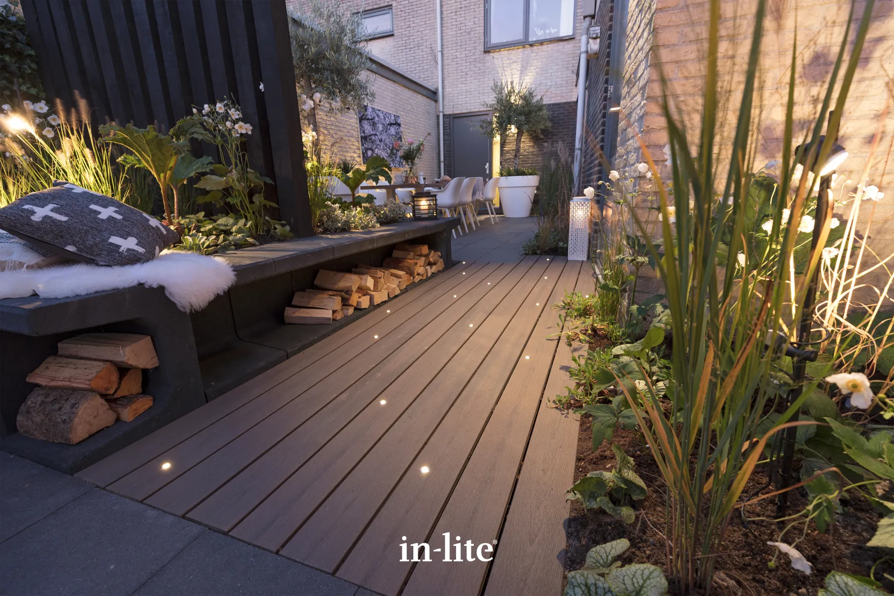 In-Lite Hyve 22 LED grondspot 12V - RVS - Ø 22mm - Afbeelding 2