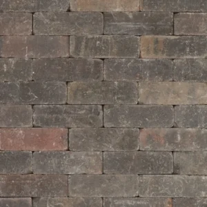 Trommelsteen 21x7x7 brons genuanceerd