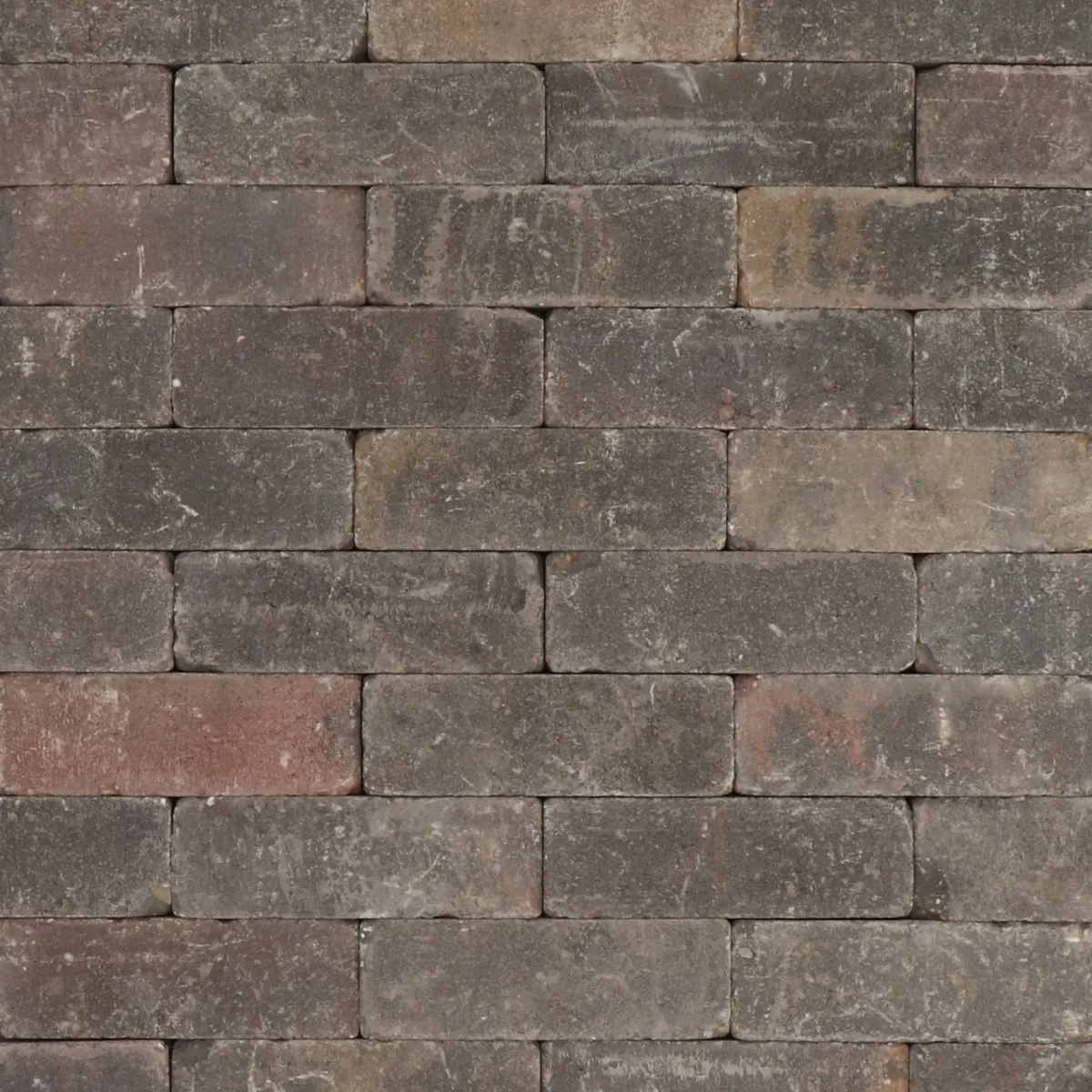 Trommelsteen 21x7x7 brons genuanceerd