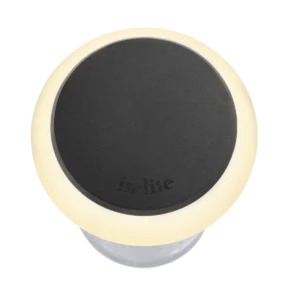 In-Lite Puck 22 LED grondspot 12V - Black - Ø 22mm