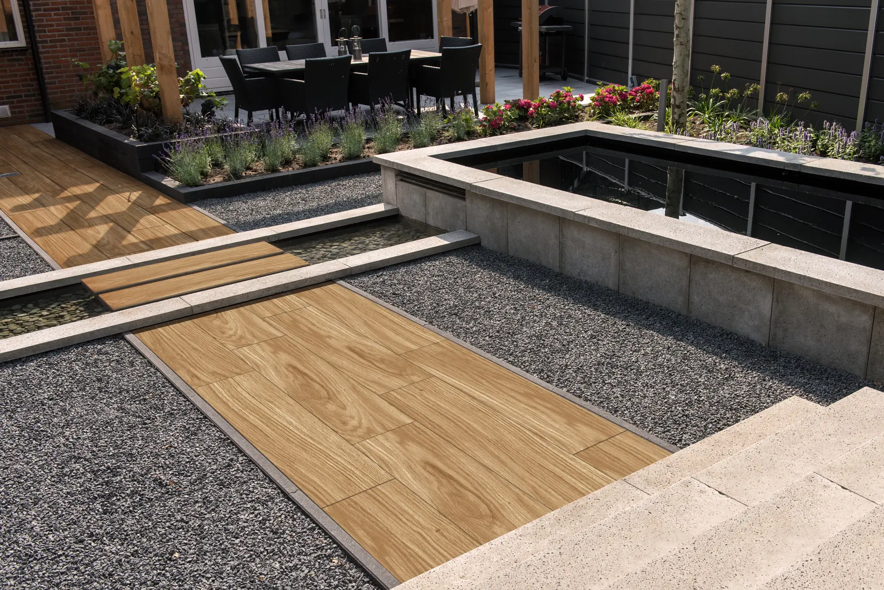 Ceramiton Palo 120x30x4cm Oak - Afbeelding 3