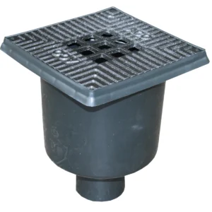 Hexaline Schrobput met Gietijzeren Rooster