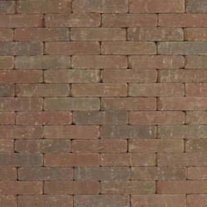 Trommelsteen 20x5x7 brons genuanceerd