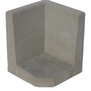 (H) Hoek L-element 50x40x40x8 grijs