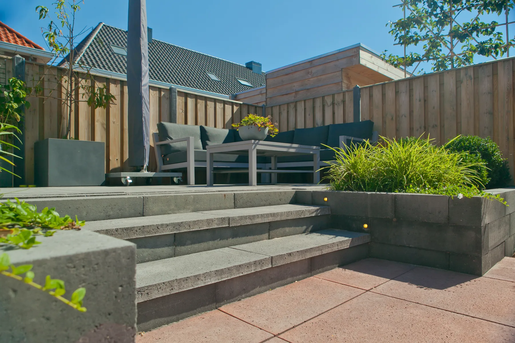 Schellevis Oudhollands Rood/Bruin Tegel 60x60x5 - Afbeelding 4