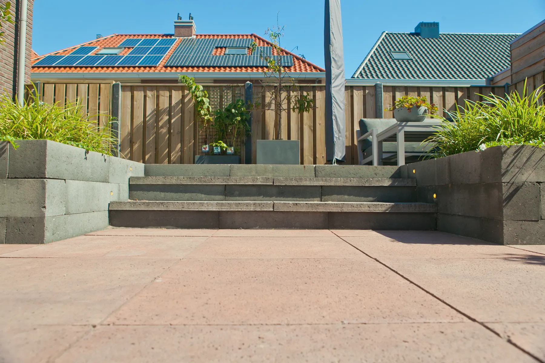 Schellevis Oudhollands Rood/Bruin Tegel 60x60x5 - Afbeelding 6